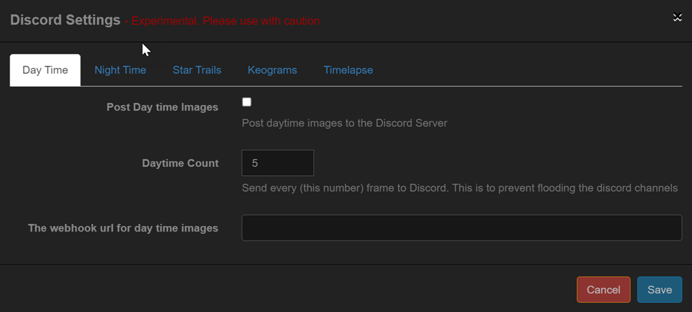 Discord Settings