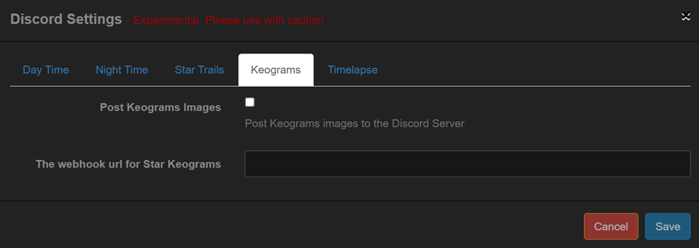 Discord Settings